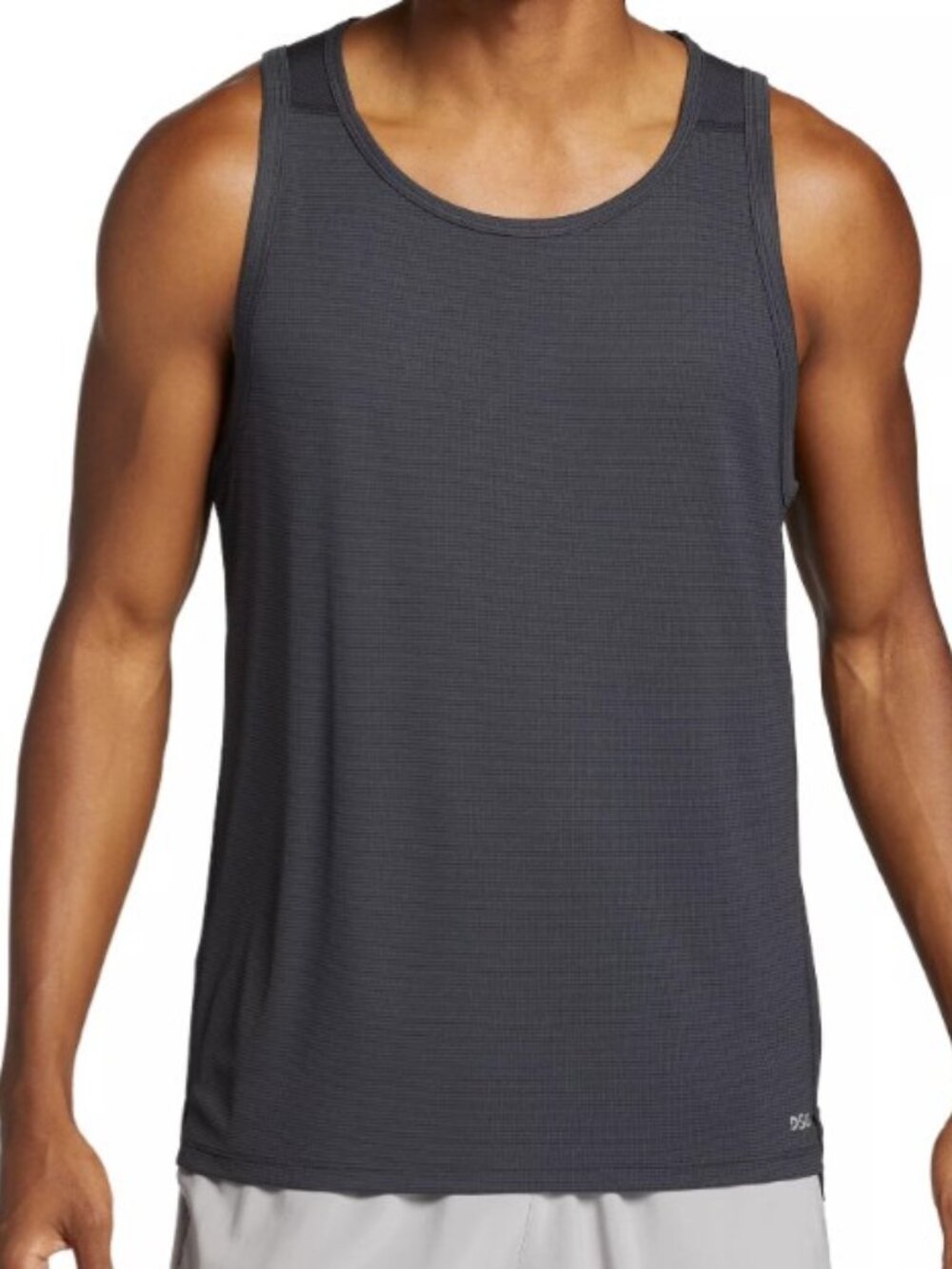 DSG Men's Stride Run Tank Moisture wicking Reflective details New with tags